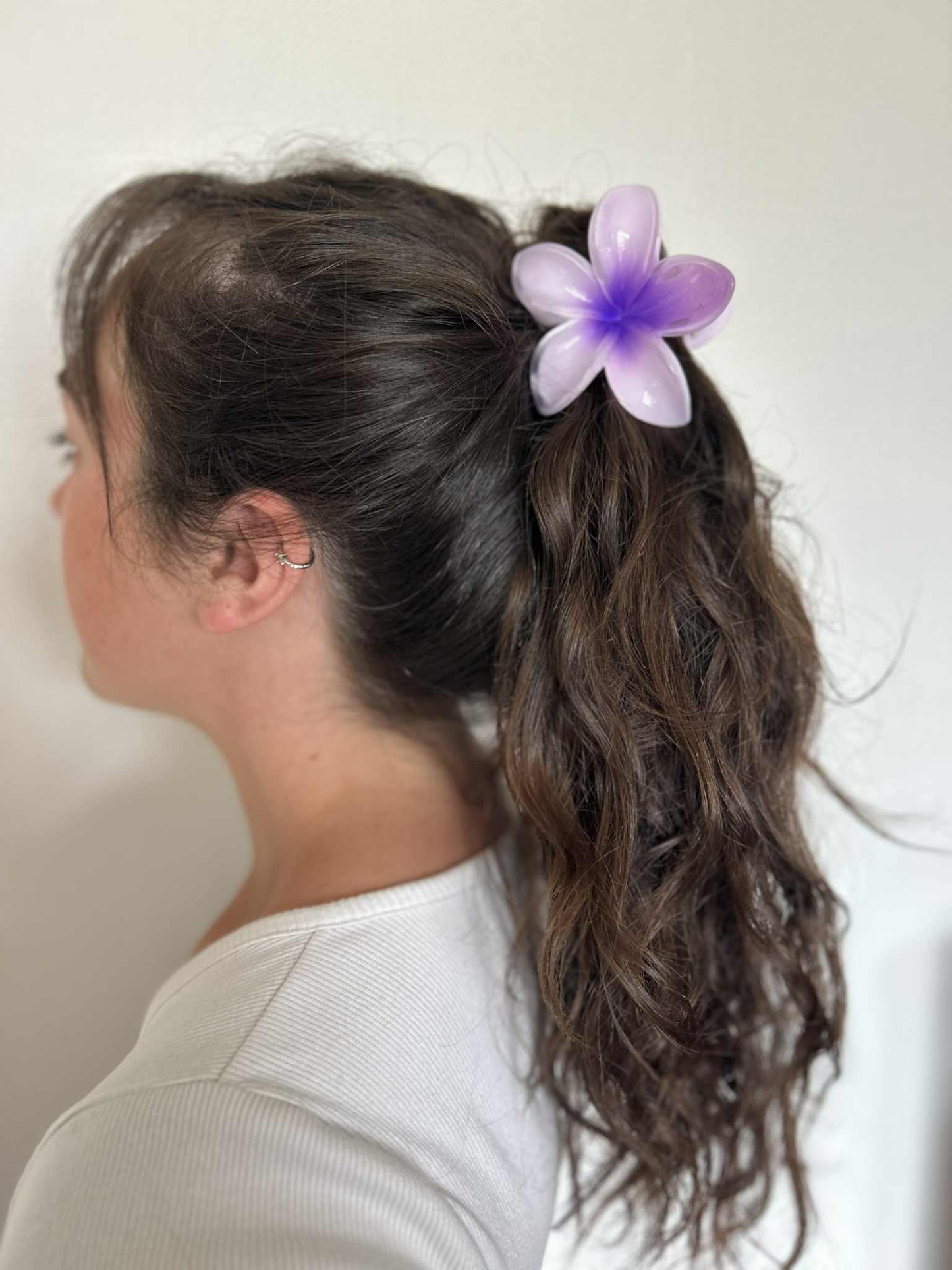 Pince à cheveux azalée