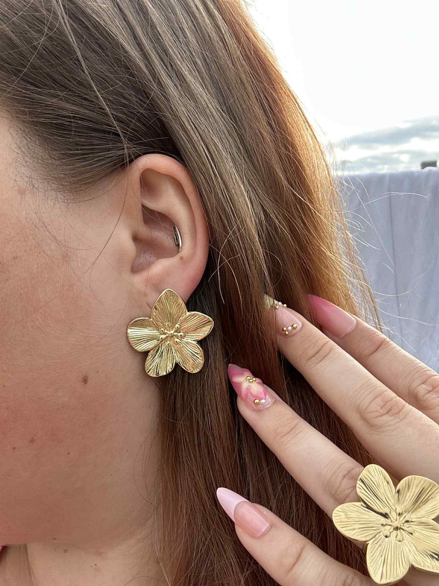 Boucle d'oreille naya