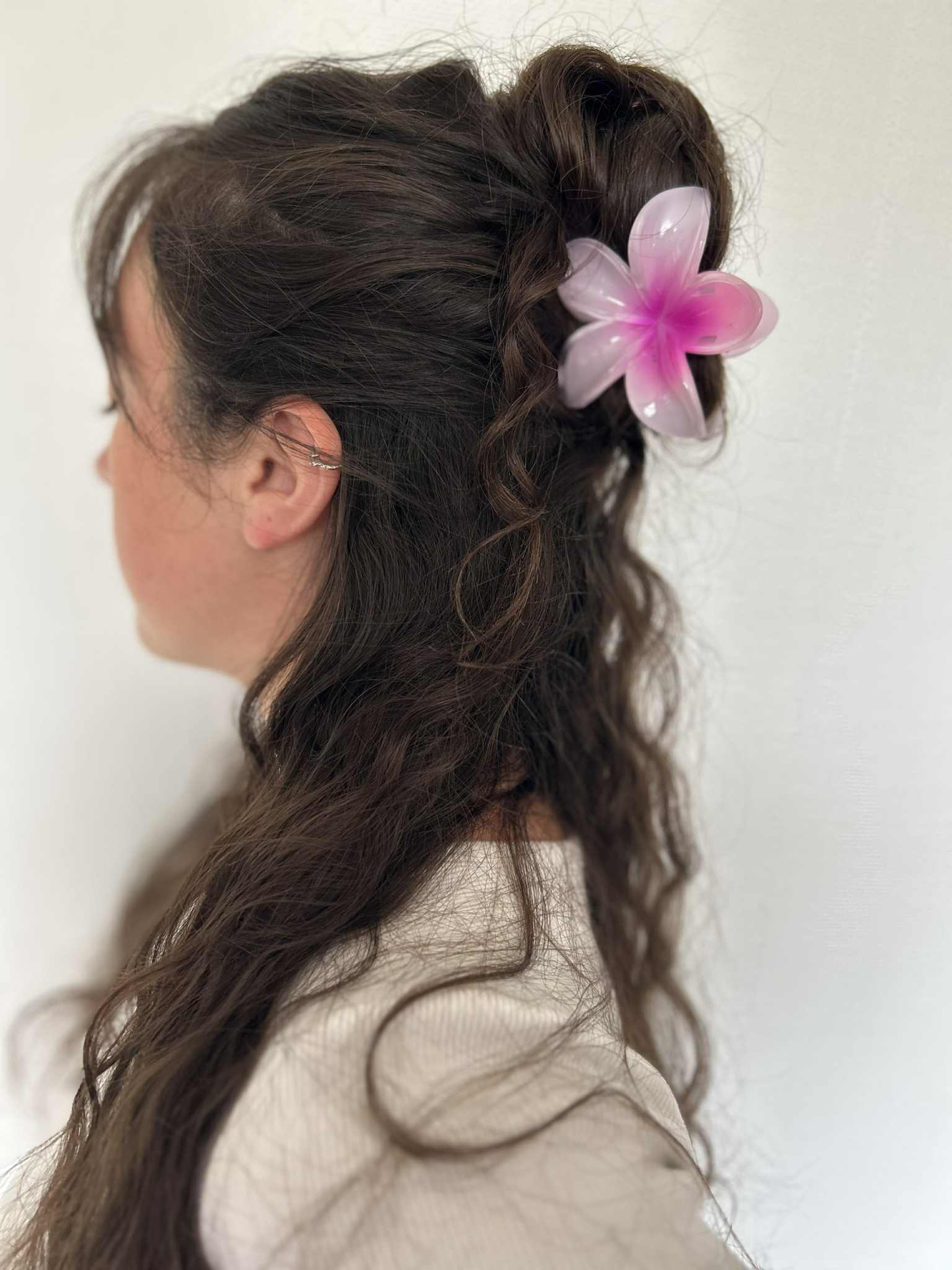 Pince à cheveux camélia