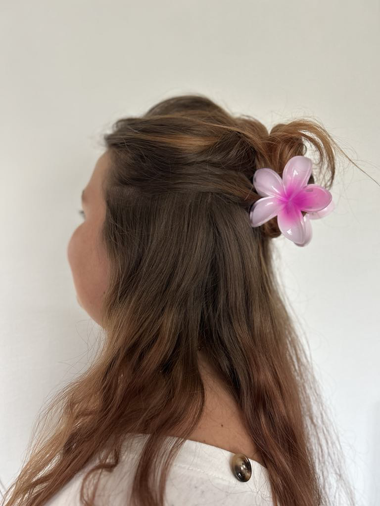 Pince à cheveux camélia