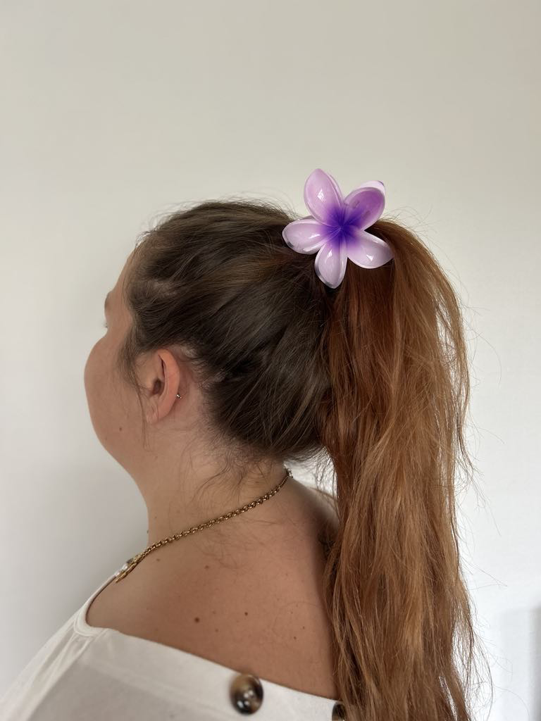 Pince à cheveux azalée
