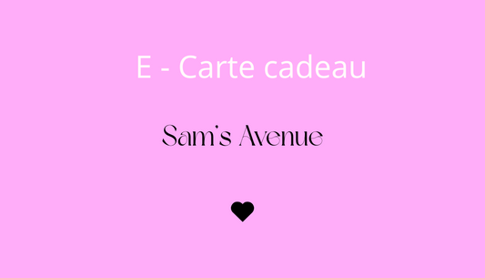 Carte-Cadeau Sam's avenue