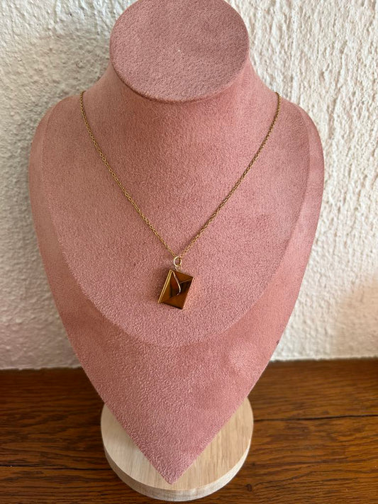 Collier enveloppe "I LOVE YOU"