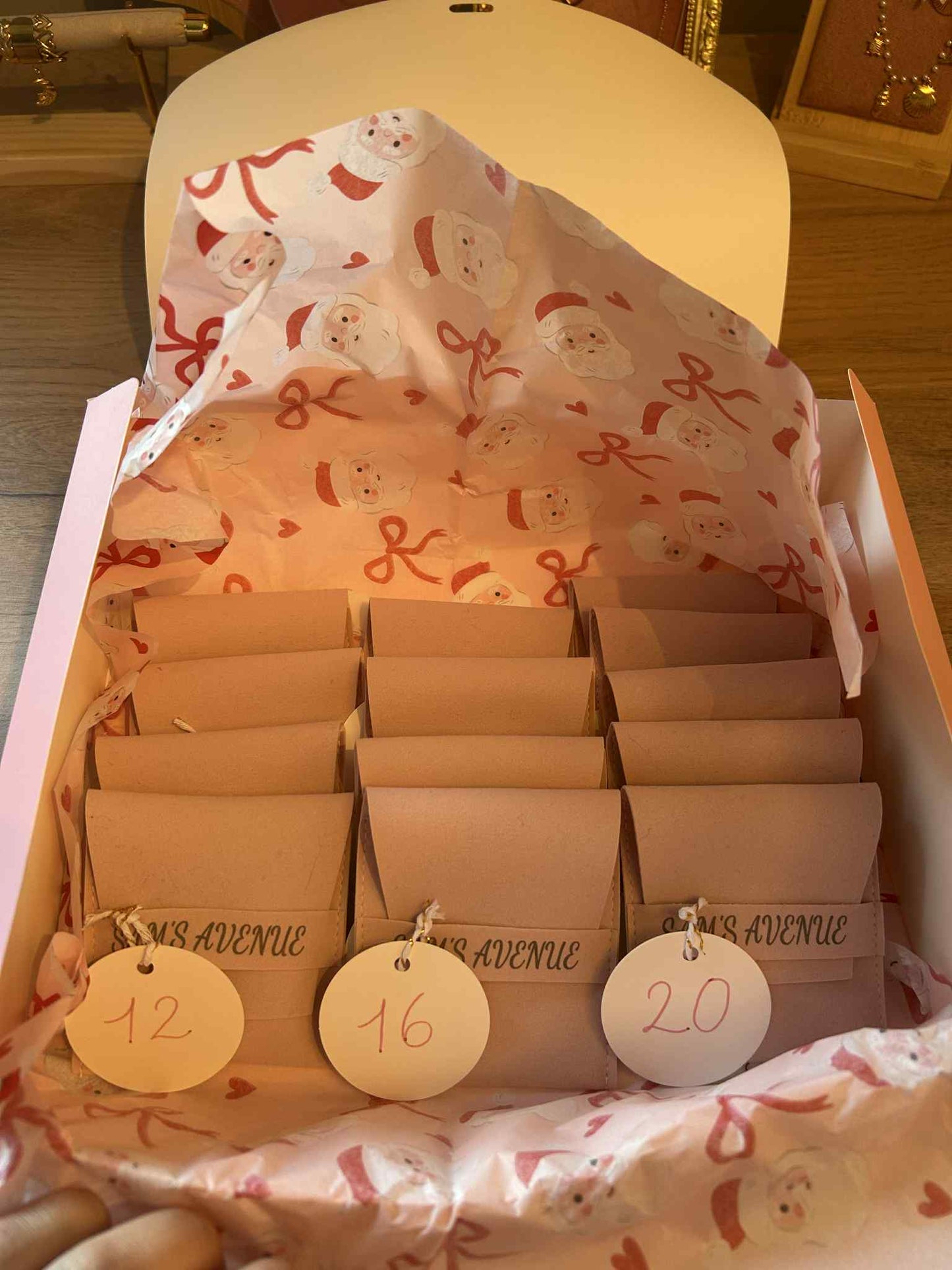 Calendrier de l'avent SAM'S AVENUE